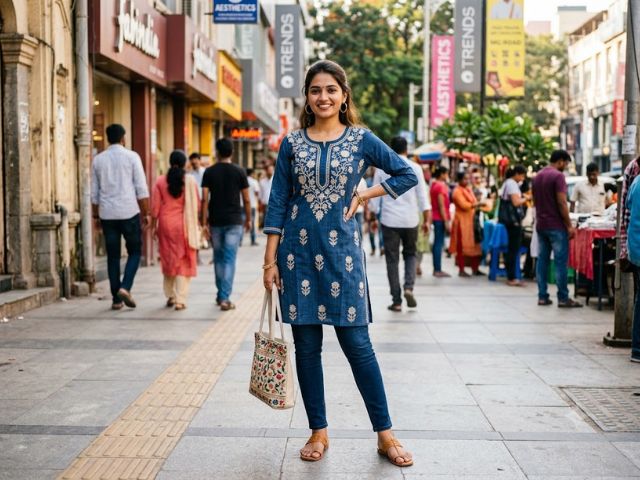 Trendy Kurti Captions in English
