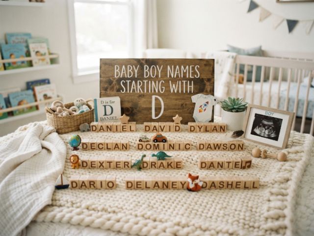 Baby Boy Names Starting with D
