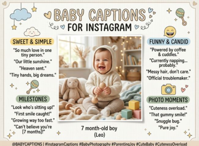 Baby Captions for Instagram