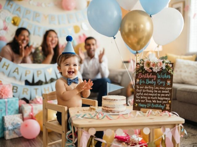 Birthday Wishes for Baby Boy 👦