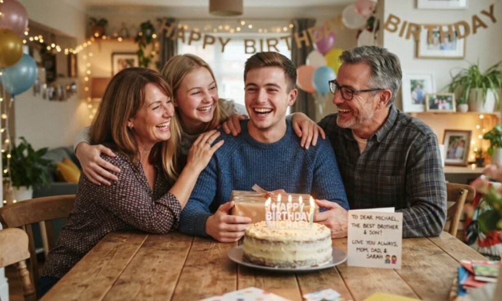 Birthday Wishes for Brother from Family Members 👨_👩_👧_👦