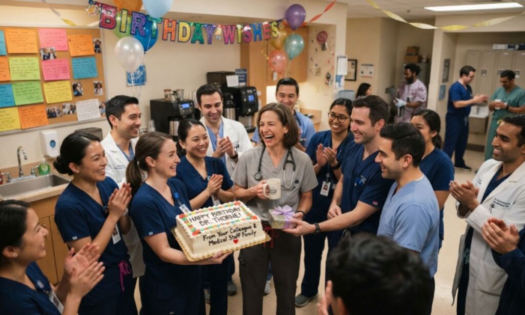 Birthday Wishes for Doctors from Colleagues & Medical Staff