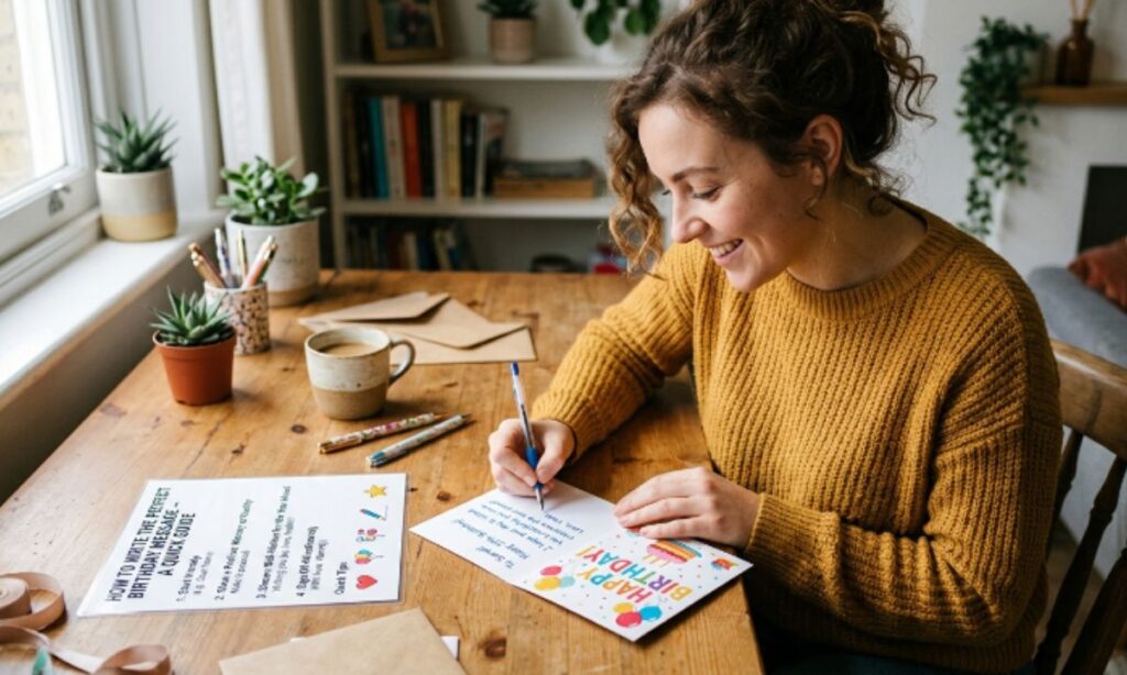 How to Write the Perfect Birthday Message – A Quick Guide