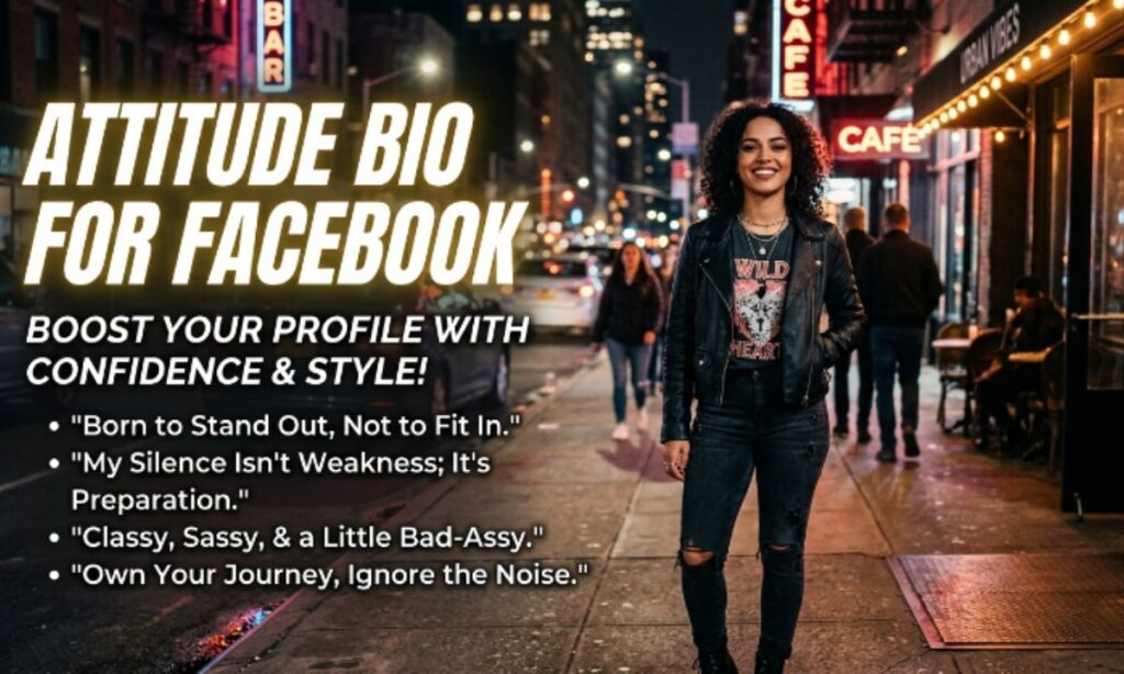 Attitude Bio for Facebook
