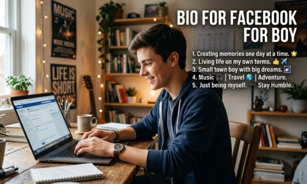 Bio for Facebook for Boy
