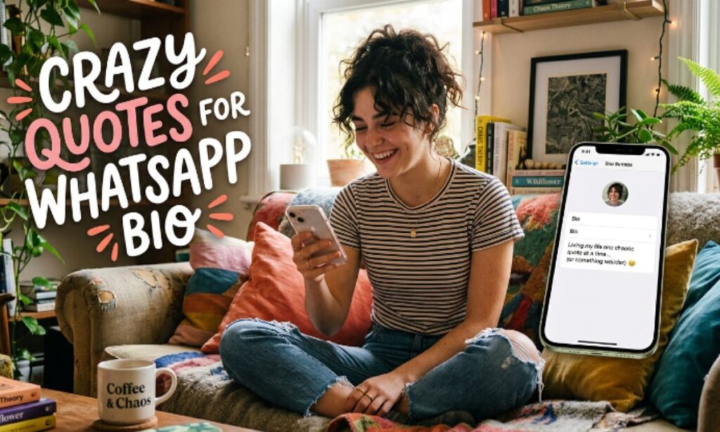 Crazy Quotes For WhatsApp Bio
