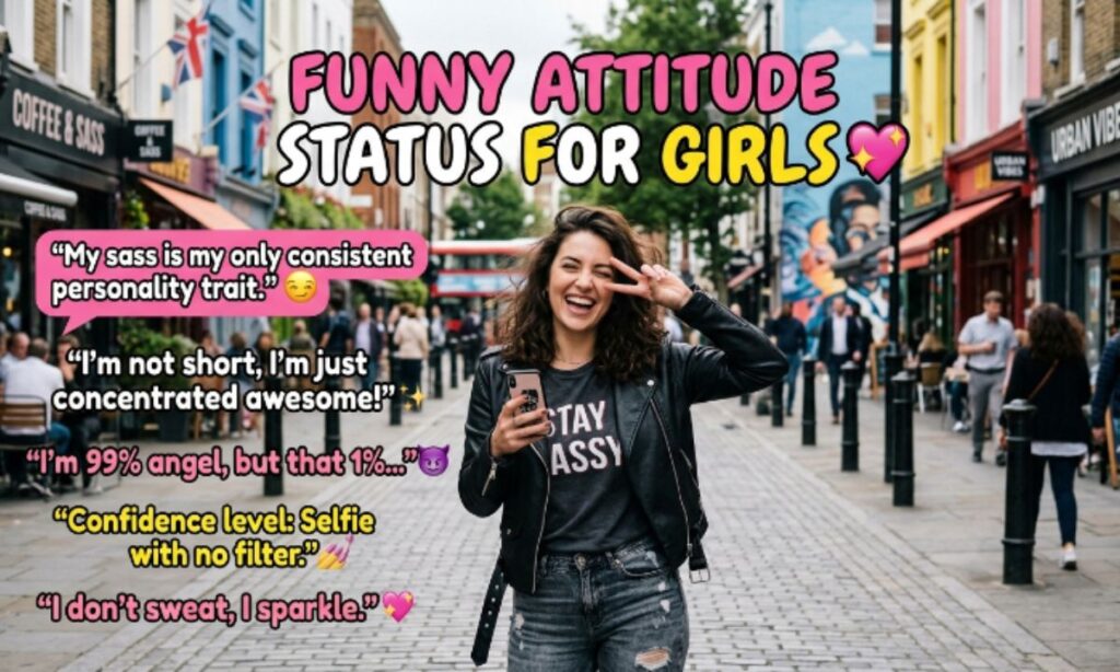 Funny Attitude Status For Girls