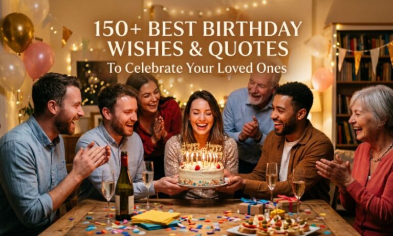 150+ Best Birthday Wishes & Quotes To Celebrate Your Loved Ones