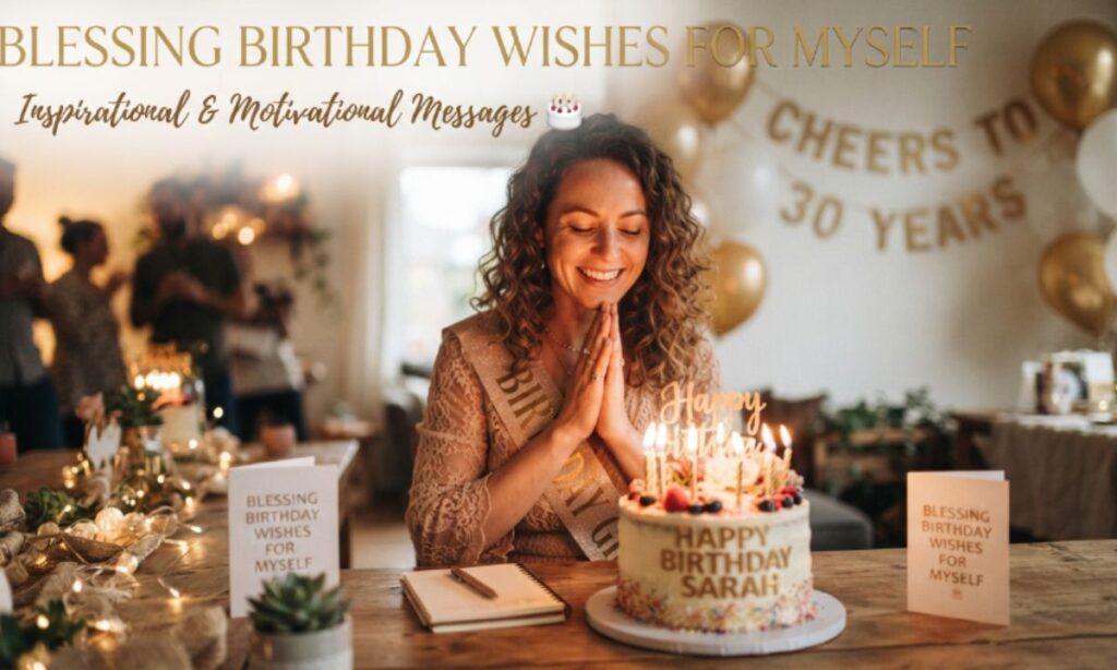 200+ Blessing Birthday Wishes for Myself Inspirational & Motivational Messages 🎂