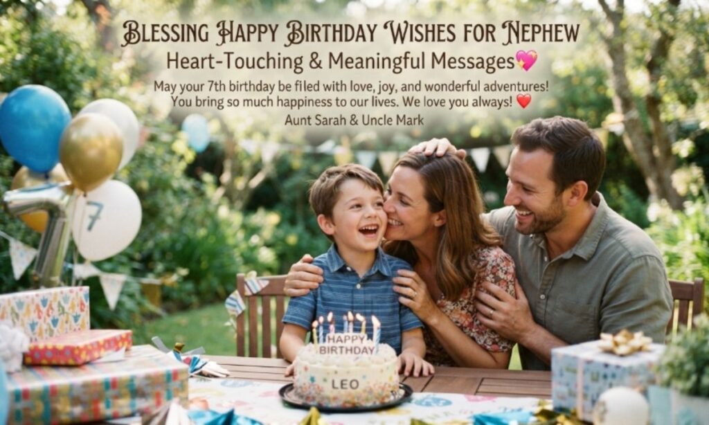 200+ Blessing Happy Birthday Wishes for Nephew |Heart-Touching & Meaningful Messages💖
