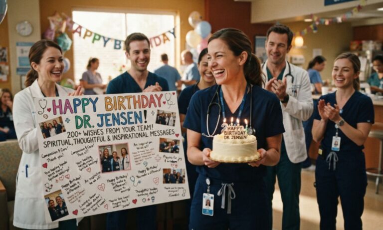 200+ Happy Birthday Wishes for Doctor | Spiritual, Thoughtful & Inspirational Messages 🎂🩺