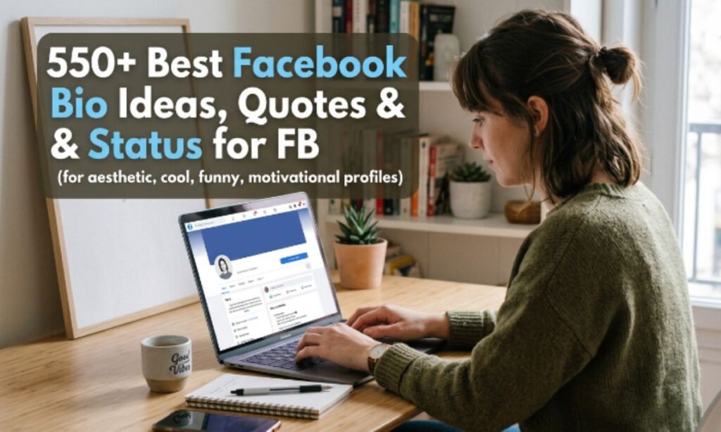 550+ Best Facebook Bio Ideas, Quotes & Status for FBa