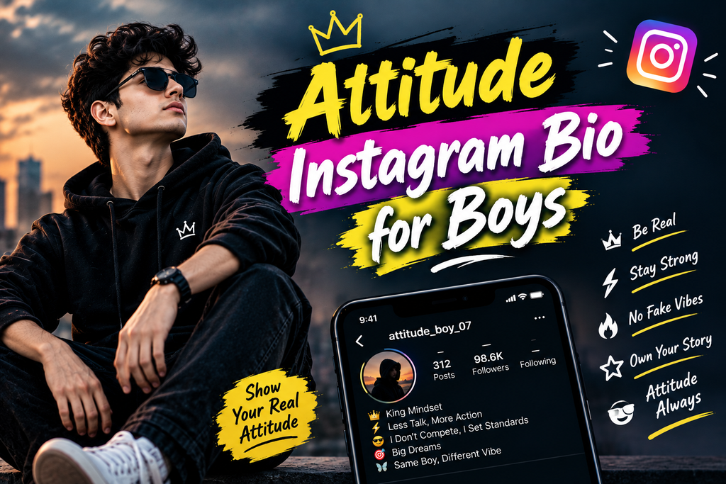 Best Instagram Bio for Boys
