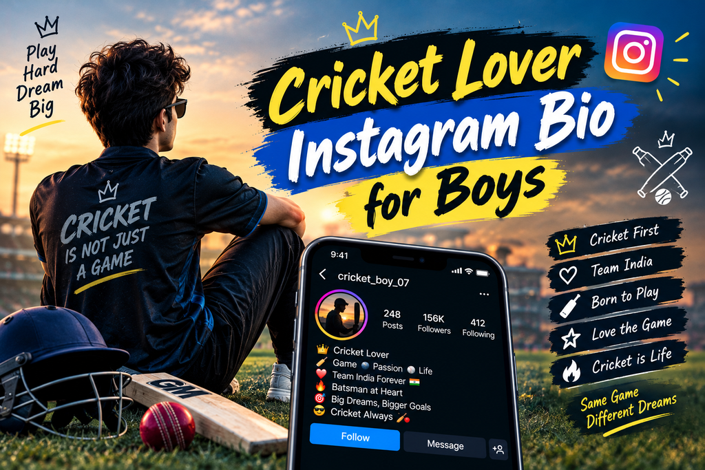 Best Instagram Bio for Boys