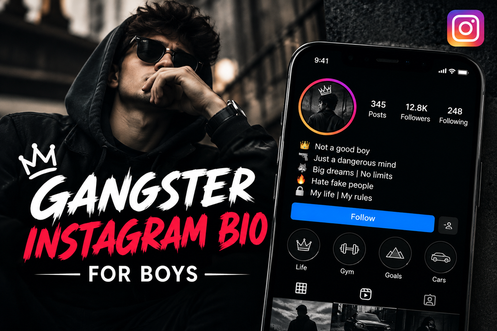 Best Instagram Bio for Boys