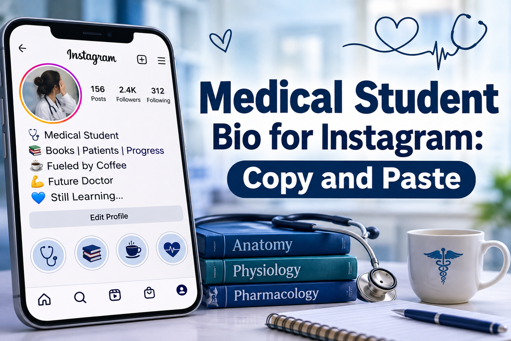 Best Instagram Bio for Medical Students