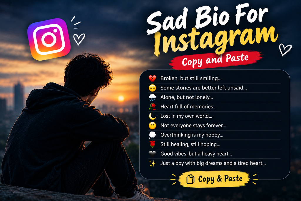 Sad Bio for Instagram