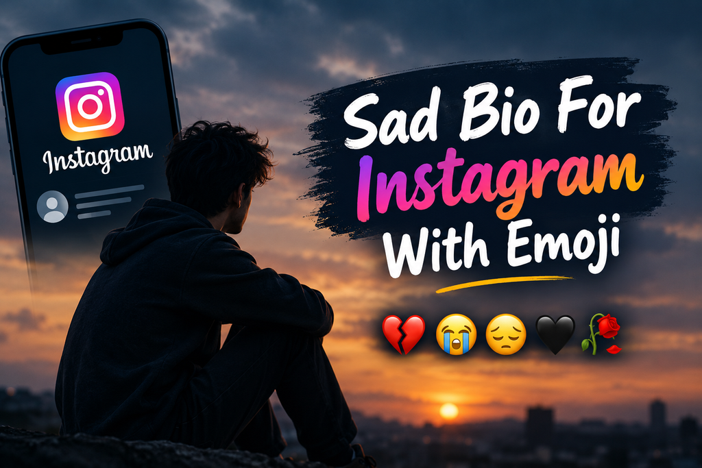 Sad Bio for Instagram