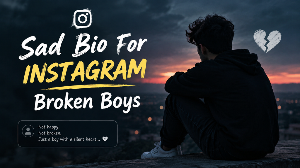 Sad Bio for Instagram
